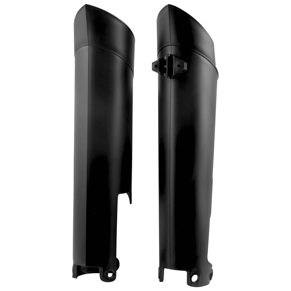 Acerbis Lower Fork Cover Set Black For Ktm 500 Exc 2012-2015