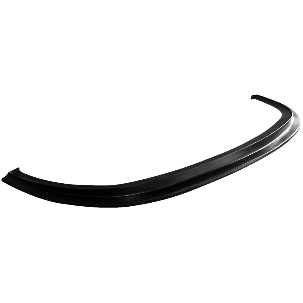 Front Bumper Lip Compatible with 1997-1999 Mitsubishi Eclipse, DS Style PU Black Front Lip Spoiler Splitter by IKON MOTORSPORTS, 1998