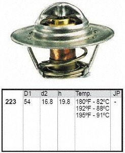Motorad 223-180 Engine Coolant Thermostat