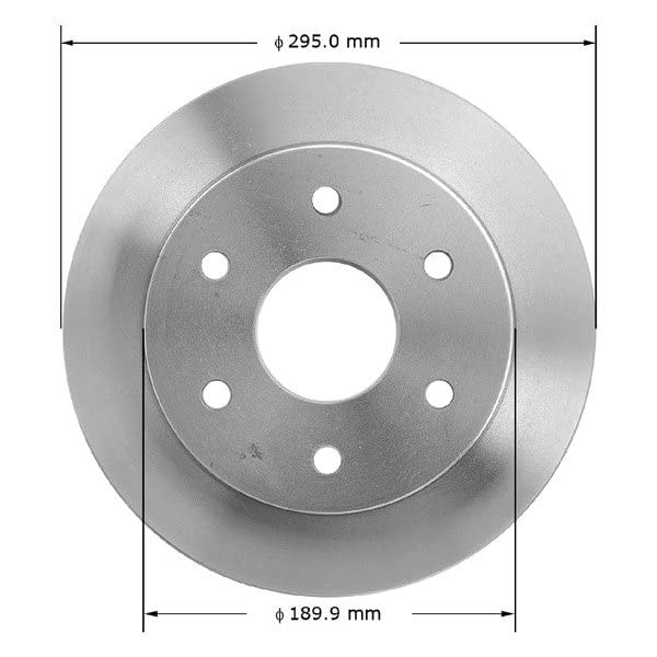 Bendix Premium Prt1453Fc Front Brake Rotor For Select Models Cadillac Escalade, Chevrolet Blazer, K1500, K1500 Suburban, K2500,