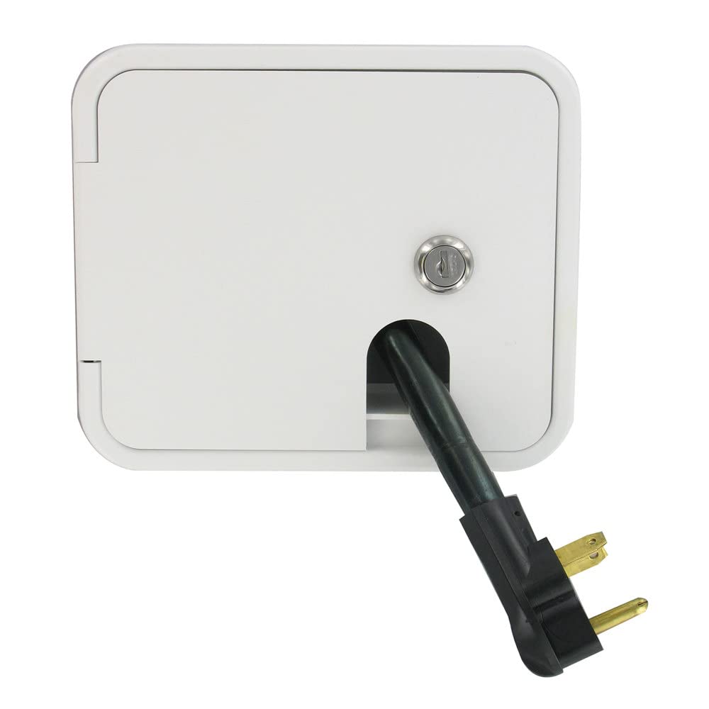 VALTERRA A10-2150VP Medium Square Cable Hatch - White