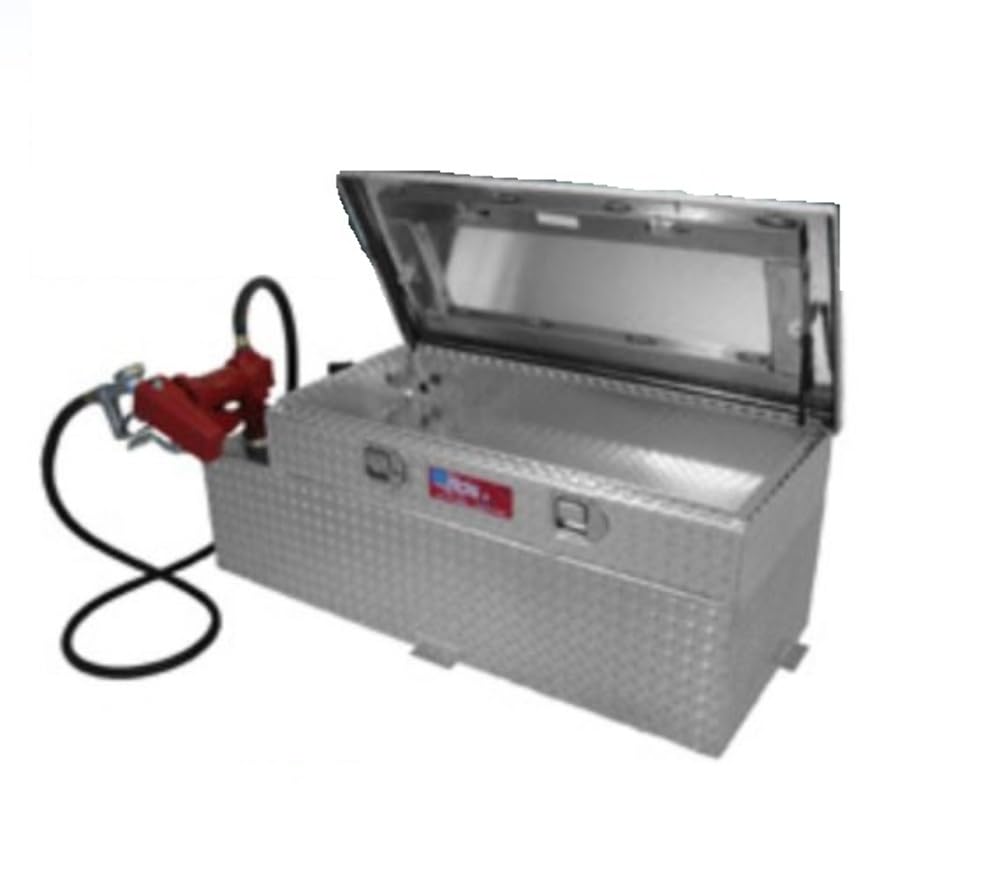 Rds Mfg Inc Rds 71789 Rectangular Auxiliary/Transfer Combo Fuel Tank And Tool - 51 Gallon Capacity