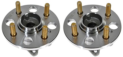 Trq Rear Wheel Hub Bearings Assembly Set Compatible With 2007-2011 Hyundai Accent 2006-2011 Kia Rio Rio5