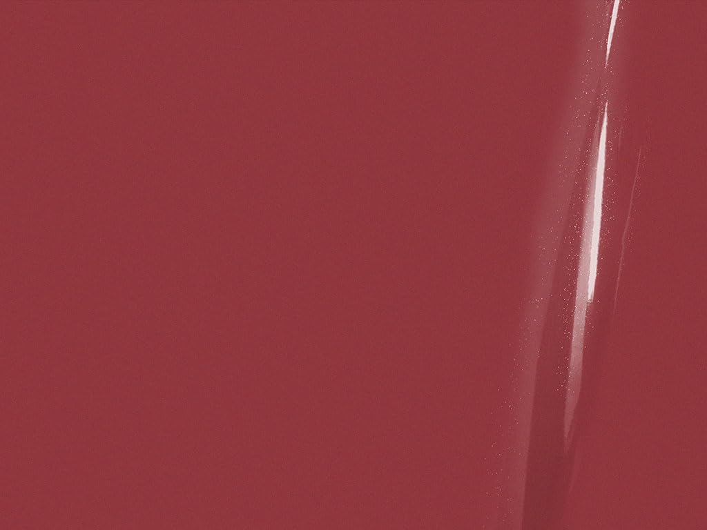 3M 2080 Series G203 Gloss Red Metallic Dual Cast Thick Vinyl Car Wrapping Film - 1Ft X 1Ft - 1Sq Ft - Vehicle Sheet Roll