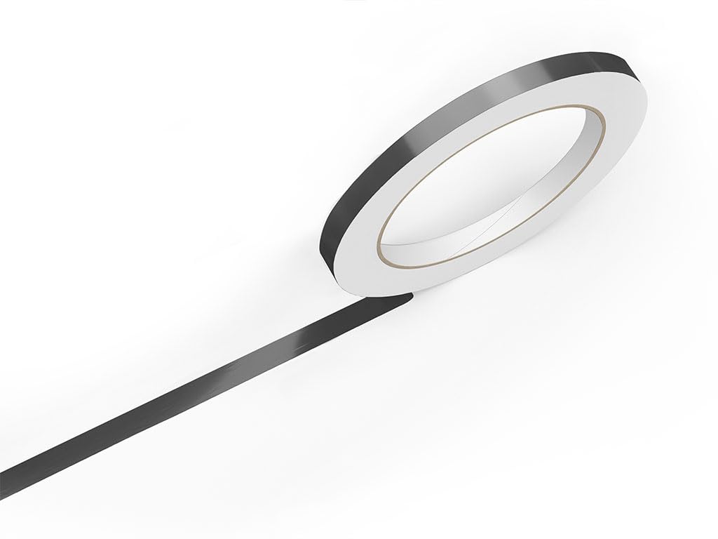 3M 50 Matte Black Matte Vinyl Pinstriping Tape - Vinyl Striping Lines Stickers, Striping (3/4In X 150Ft Roll)