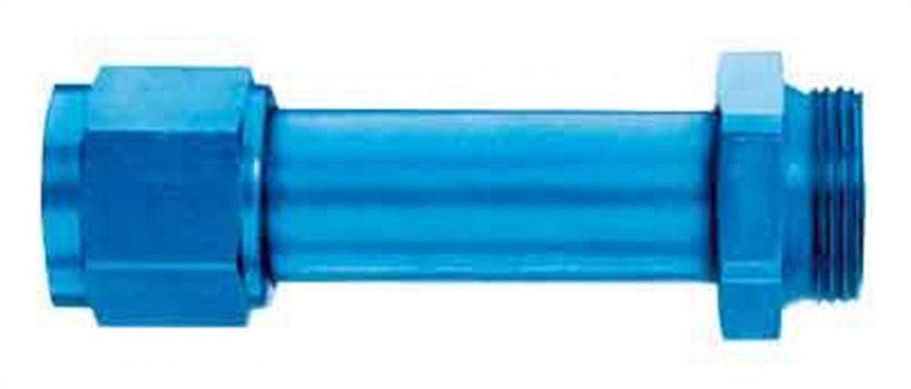 Aeroquip Fcm2192 Blue Anodized Aluminum Carburetor Adapter