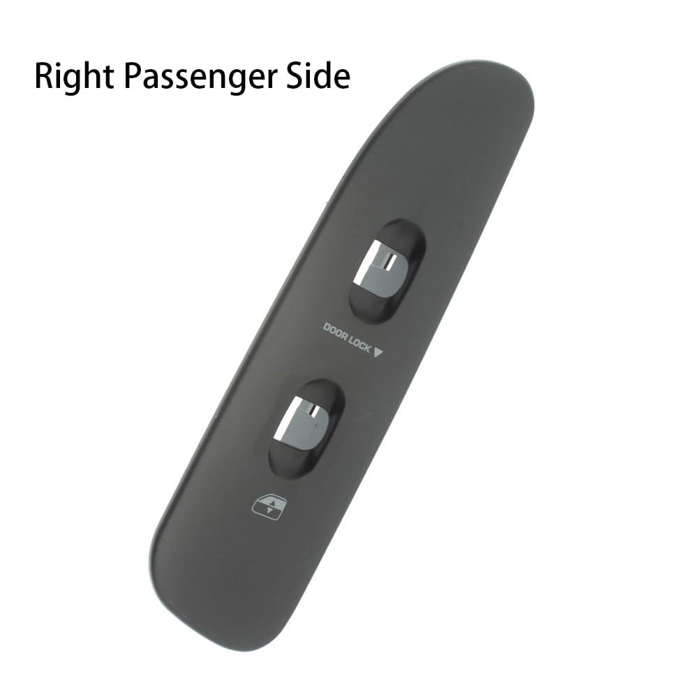 Machswon Window Switch Bezel 5Hz70Xdhae/14567258/5Hz72Xdhac, Passenger Side Power Window Switch And Bezel, 2005-2009 Compatible With Dodge Ram 1500 2500 3500, Right Passenger Side