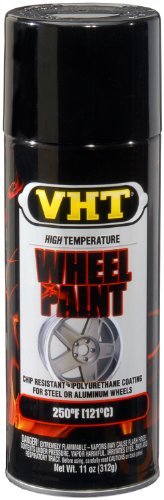 Vht Sp187 Gloss Black Wheel Paint Can - 11 Oz.