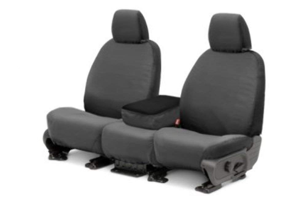 Covercraft - Ss3418Pcgy Seatsaver Front Row Custom Fit Seat Cover For Select Ford F-150 Models - Polycotton (Grey)