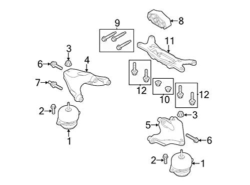Ford Oem Transmission Crossmember Br3Z6A023A Image 11