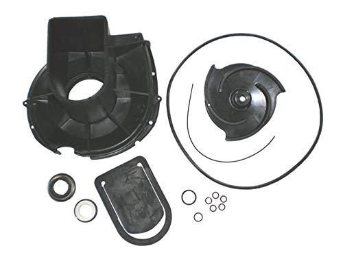 Pacer Pumps 58-702Ep-P S Series Epdm Water Pump Rebuild Kit With Volute, Impeller, Seal And Hardware