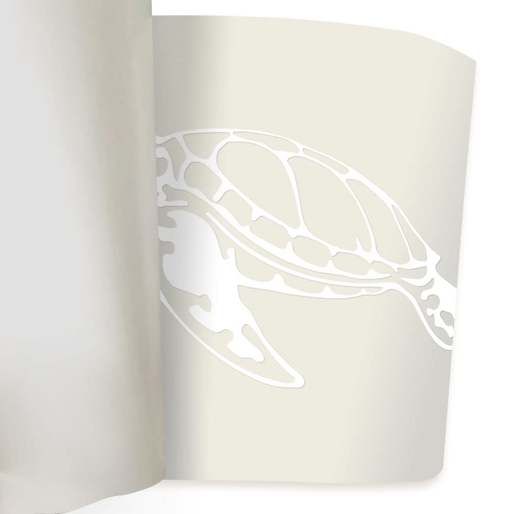 Wirester 6 Inch Clear Vinyl Decal Sticker Decoration For Car Window (Or Any Flat Surface) - Sea Turtle