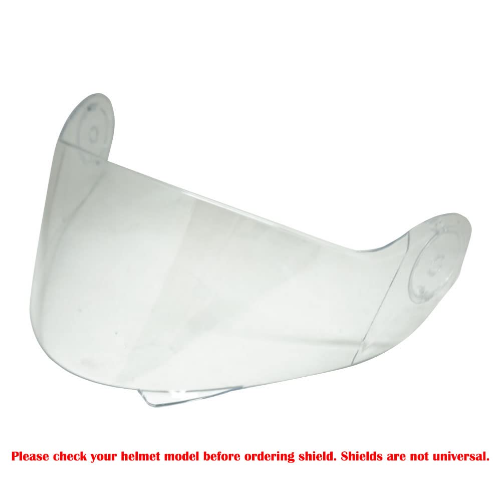 1Storm Motorcycle Bike Modular Full Face Helmet Dual Visor Sun Shield: Model Modular901 Clear Visor