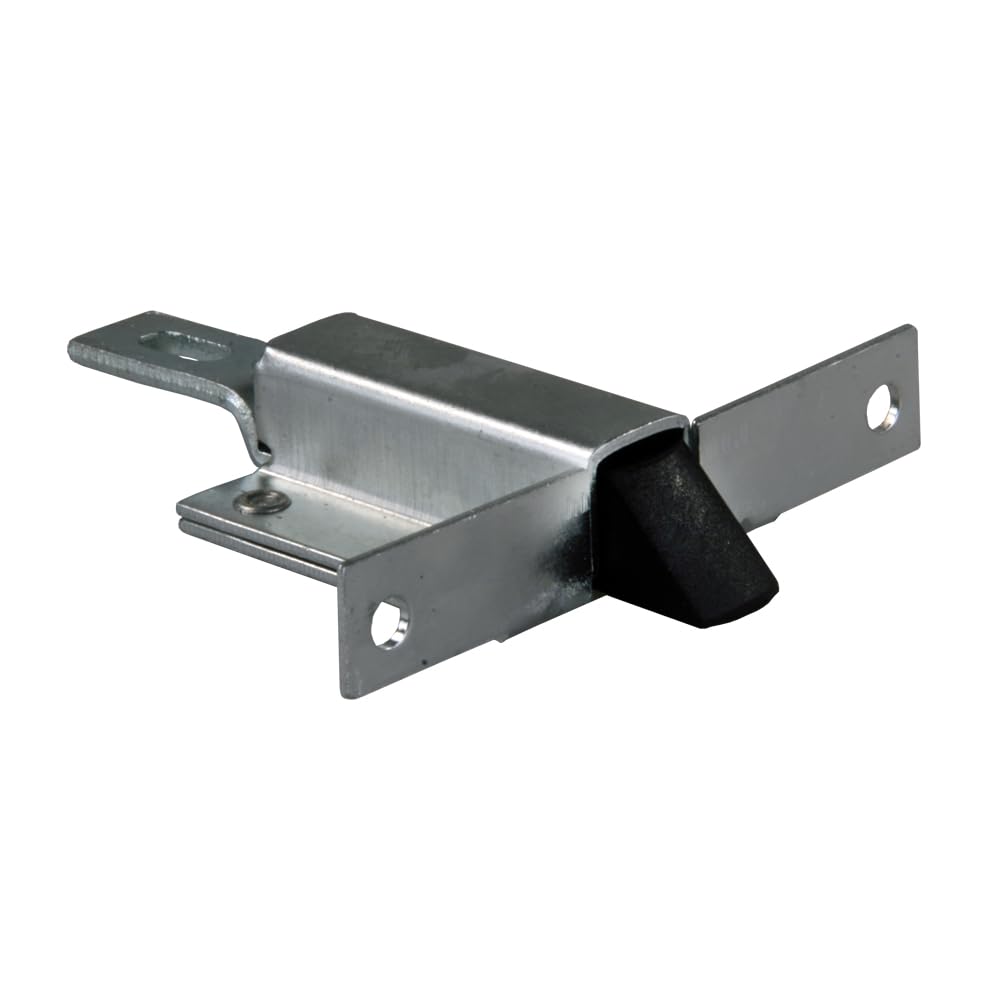 Jr Products 10945 Black 3 Inch Compartment Door Trigger Latch