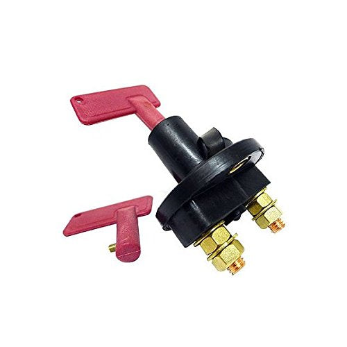 12 Volt 300 Amp Battery Disconnect Cut Off Kill Switch With 2 Keys
