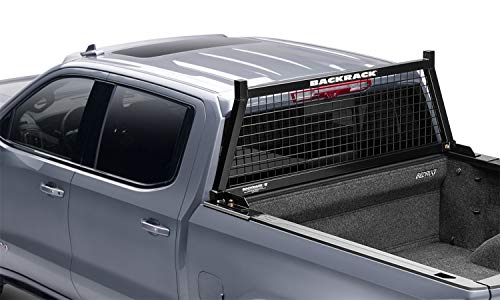 Realtruck Backrack Safety Rack Frame Only | Black, No Drill | 10700 | Fits 1999-2025 Ford F-250/F-350; 1999-2020 Ford F-450; 2017-2020 Ford F-550