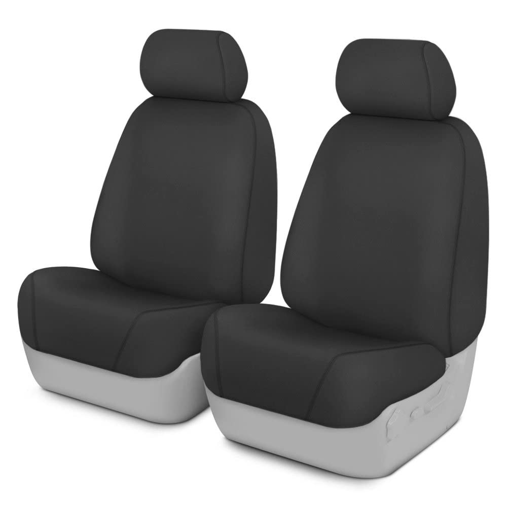 Covercraft Ss2431Pcch Seatsaver Front Row Custom Fit Seat Cover For Select Toyota 4Runner Models - Polycotton (Charcoal)
