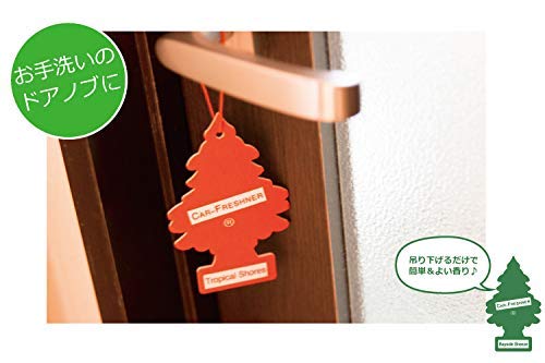 Little Trees Car Air Freshener | Hanging Paper Tree For Home Or Car | Summer Linen | 6 Pack