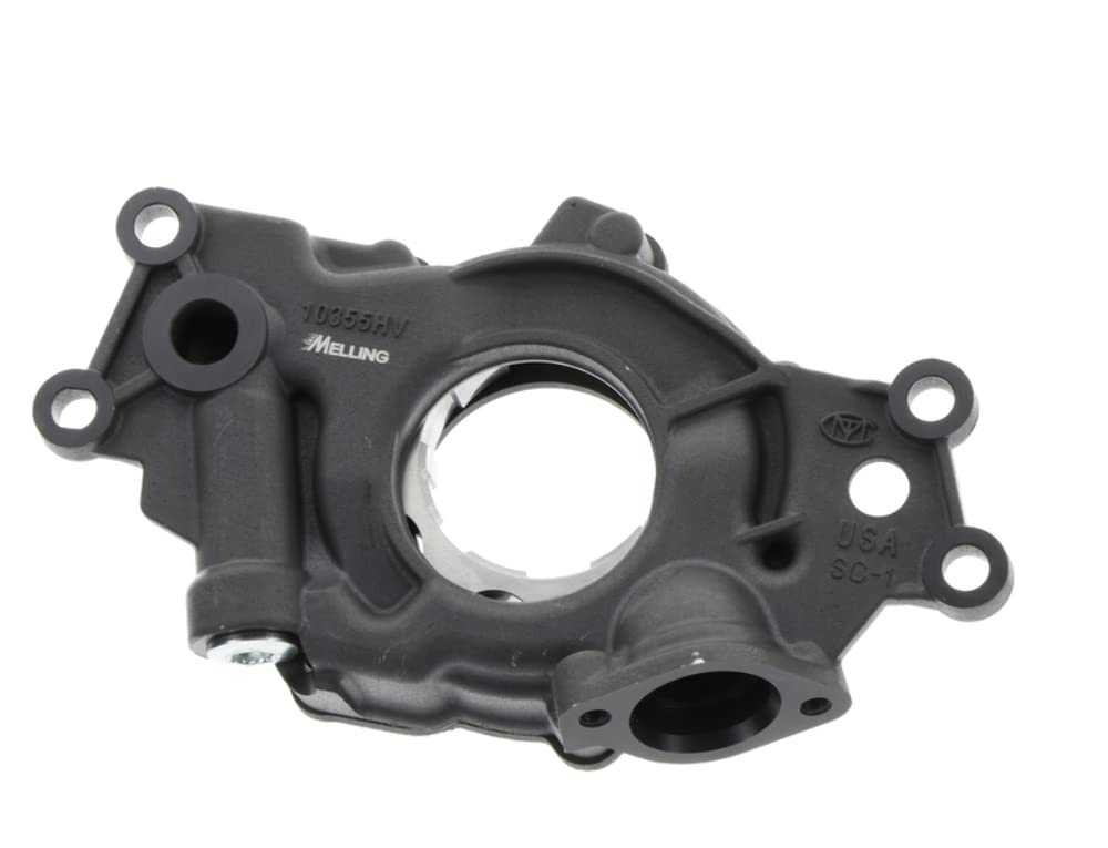 Melling Oil Pump, Wet Sump, Internal, High Volume, High Pressure, 7/8 In Inlet