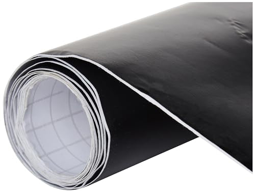 Black Gloss 3Ft X 5Ft Car Wrap Vinyl Roll With Air Release 3Mil-Vvivid8