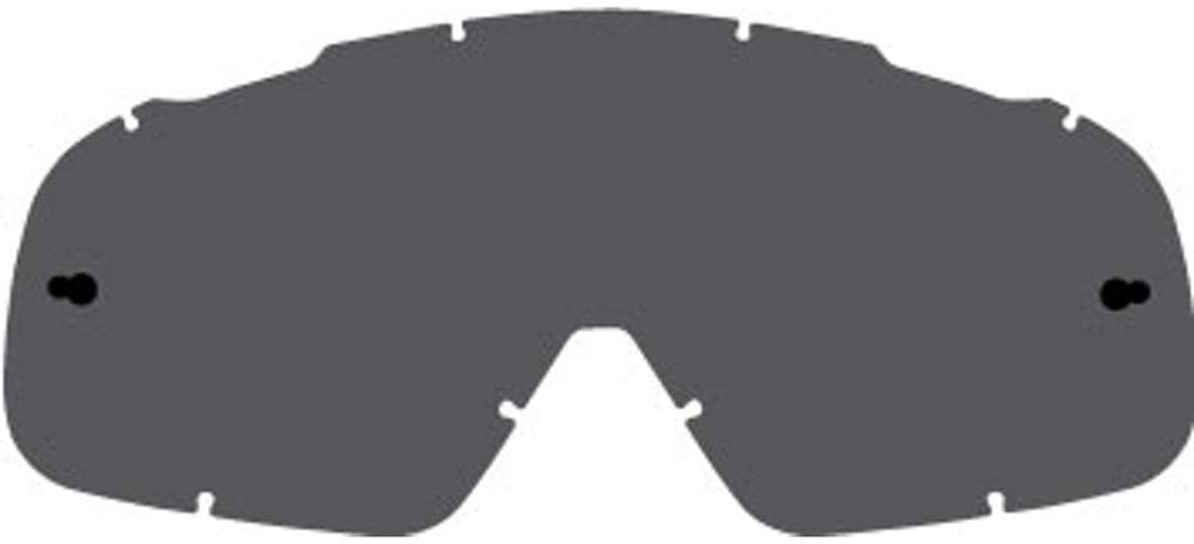 Fox Racing Mens Mx20 Airspace/Main Lexan Lens - Non Mirror,Dark Grey,One Size
