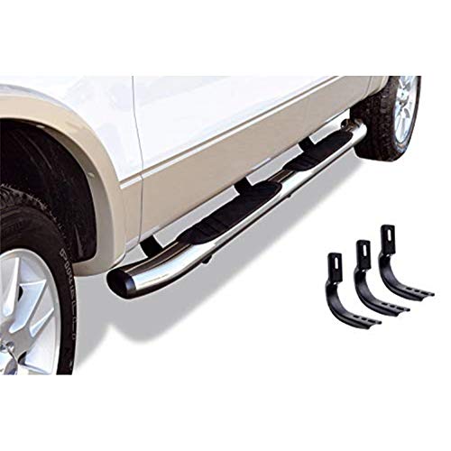 Go Rhino 5' Oe Xtreme Composite Sidesteps & Brackets | Composite, Chrome | 685451687Cc | Fits 2020-2024 Jeep Gladiator Jt, 4-Door