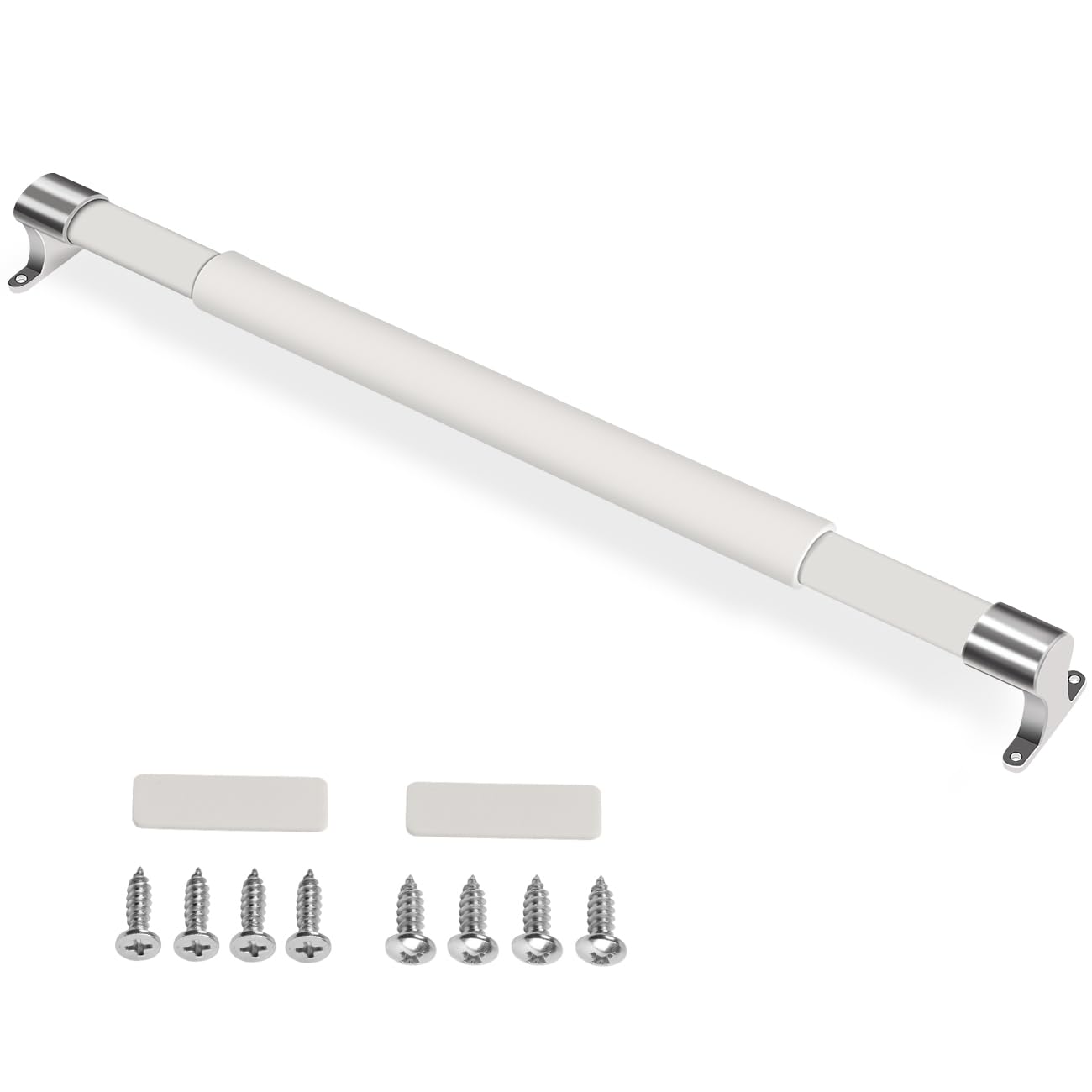 Safoner RV Screen Door Support Bar Handle with Metal Base | Adjustable 21.5-32 Length | Ideal for Campers and Travel Trailer