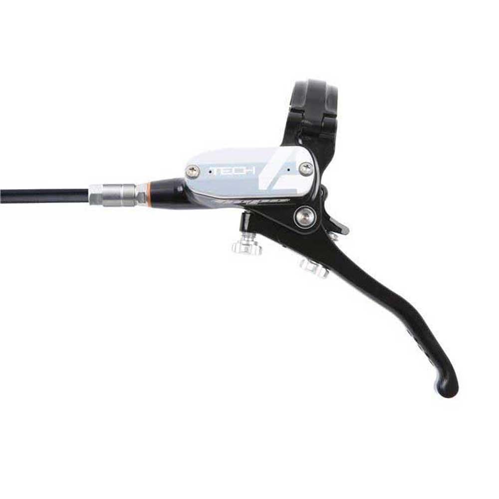 Hope Tech 4 E4 Disc Brake And Lever Set Silver, Rear