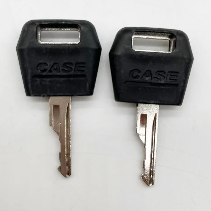 3Pcs Ignition Keys Replacement Key For Case Ih Tractor Dozer Backhoe D250 For Case/International Harvester Excavator