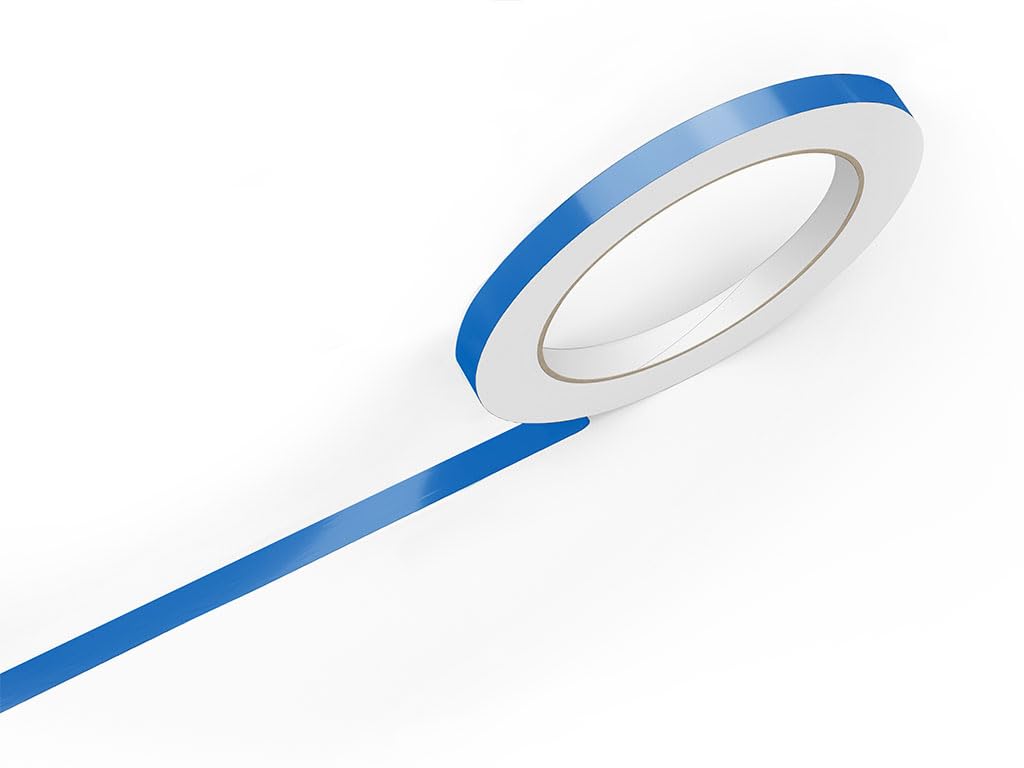 3M 50 Azure Blue Gloss Vinyl Pinstriping Tape - Vinyl Striping Lines Stickers, S WBCARB0DZ9H3NS8