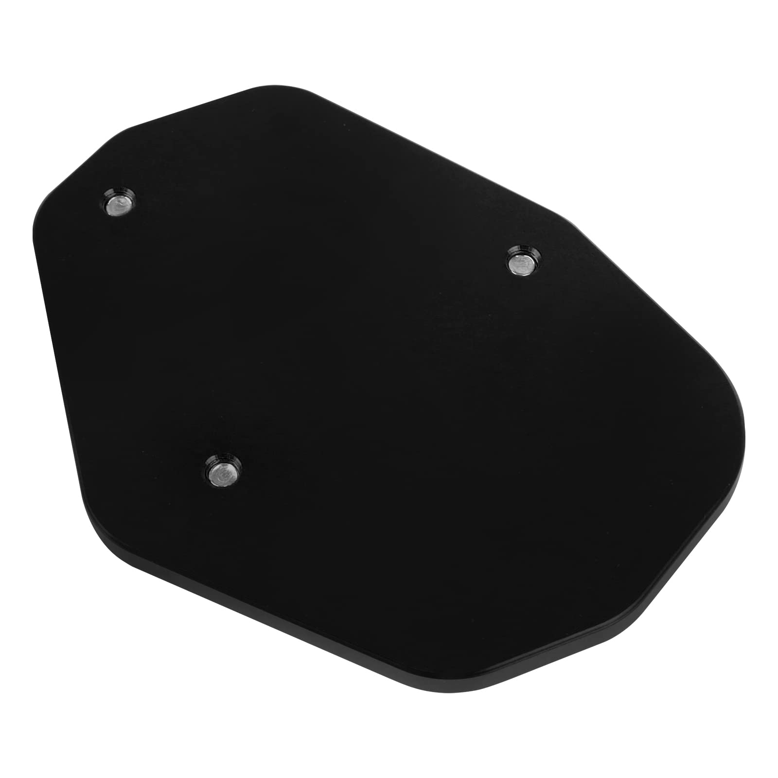 Worldmotop Motorcycle Kickstand Pad Enlarger Extension Side Stand Plate Pad Compatible With Harley Pan America 1250 1250S Ra1250 S 2021 2022 2023 2024(Black)