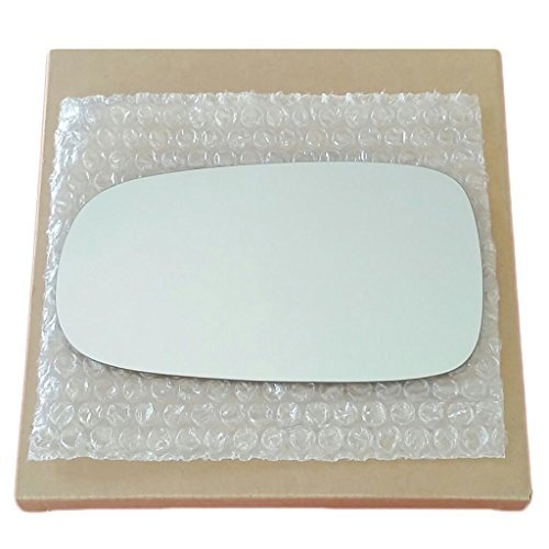 Driver Left Side Replacement Mirror Glass And Adhesive Compatible With 2003-2011 Saab 9-3 Or 2003-2009, Saab 9-5