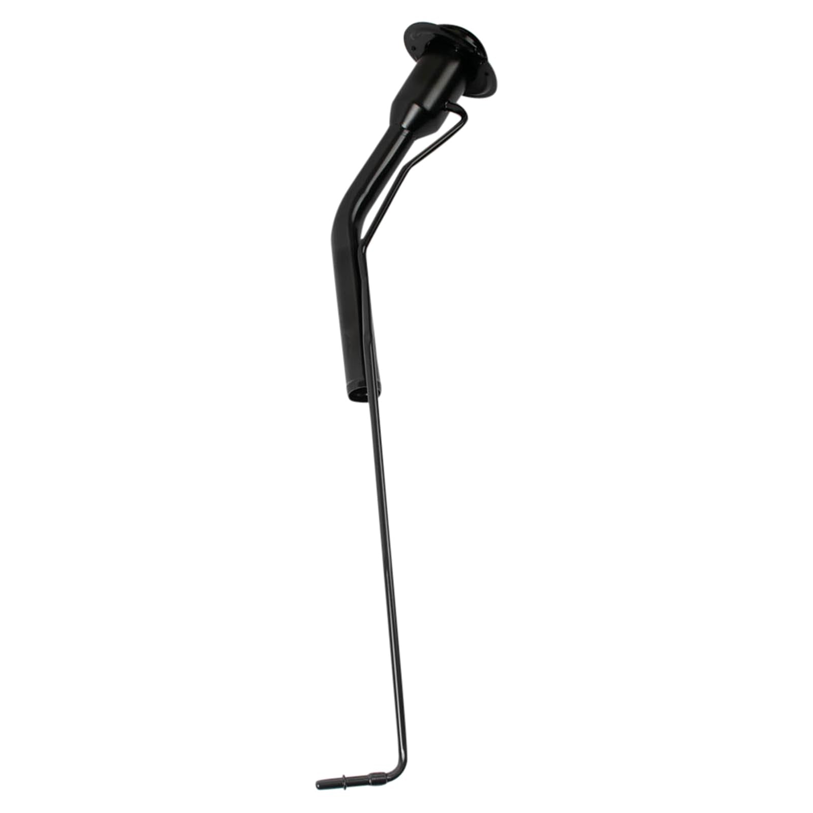 TRQ Center Fuel Tank Filler Neck Black Compatible with 2009-2010 Ford F-250 Super Duty F-350 Super Duty 2010 F-450 Super Duty