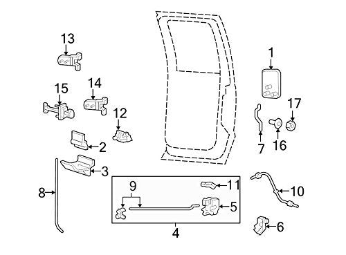 Genuine Ford 7C3Z-2626600-Aa Door Handle Assembly, Exterior