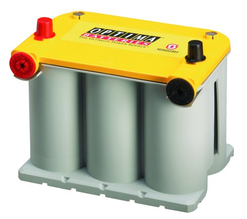 Optima Batteries High Performance D75/25 Yellowtop Dual Purpose Sealed Agm Car, Truck And Suv Battery, 620 Cca, Dual Terminal, Maintenance Free, Versitile Mounting