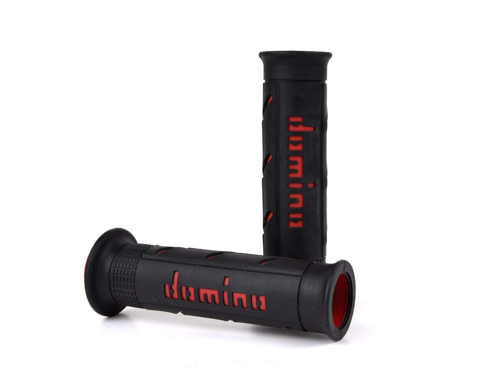 Domino Rubber Grip Offroad Right D.22  Mm. L.126  Mm Black A25041  C4240B7  0