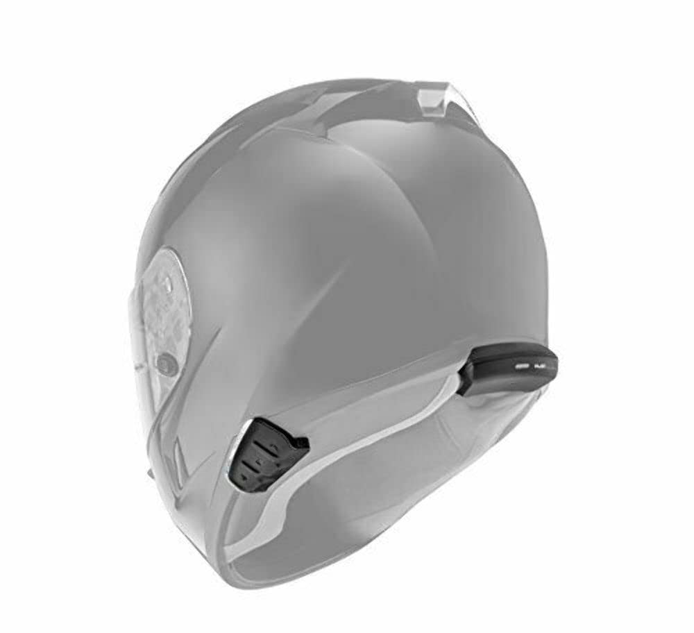 Cardo Pts00001 - Packtalk Slim Motorcycle Bluetooth Communication System Headset - Black, Single Pack