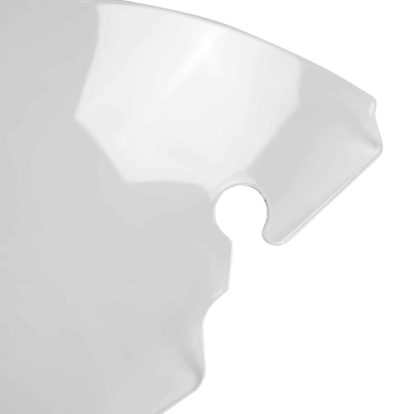 WYNMOTO Clear 4.5'' Tint Windshield Windscreen Compatible for 14-21 Harley Davidson Touring Street Glide Electra Glide FLHT FLHT