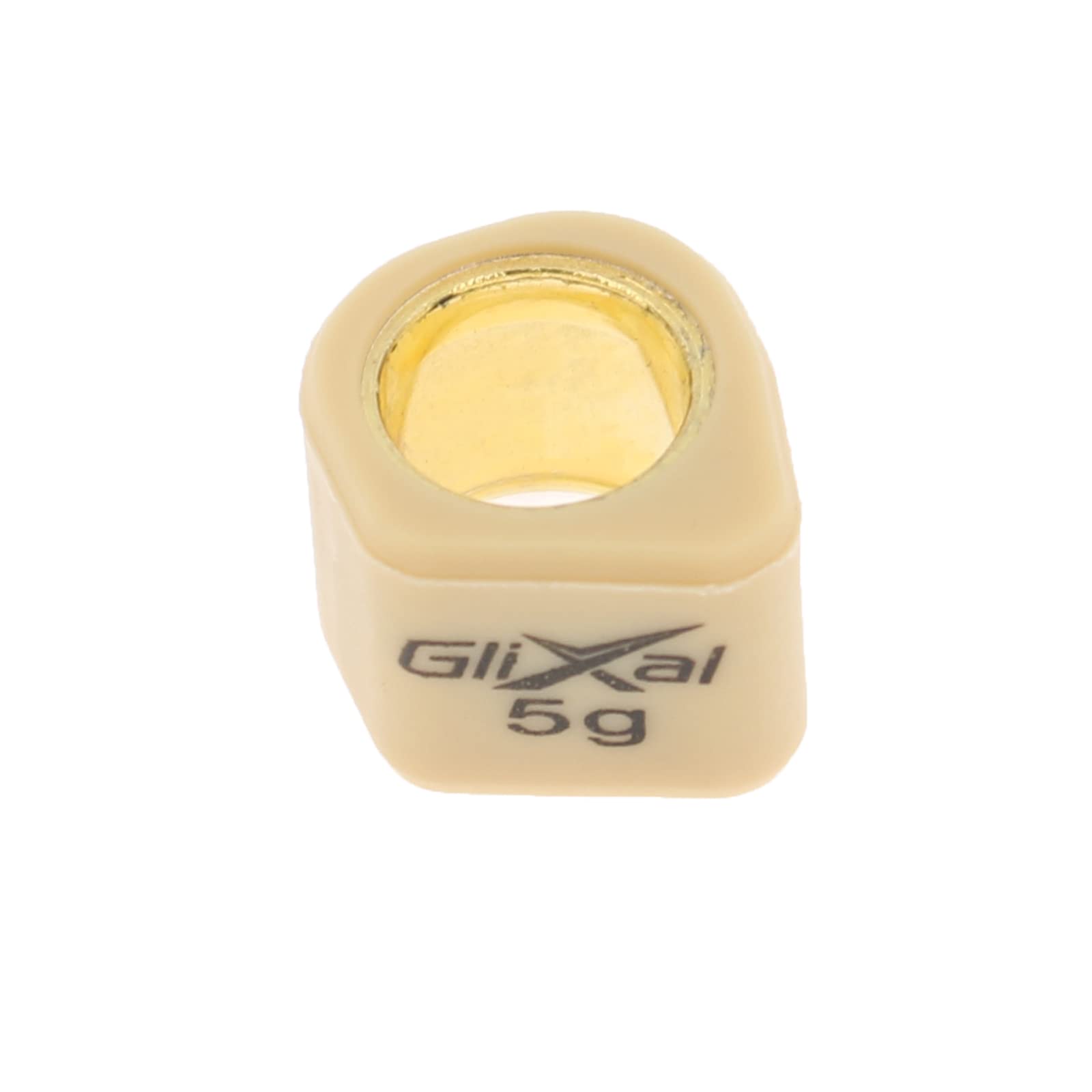 Glixal 16X13Mm High Performance Polygon Variator Sliders, Racing Sliding Roller Weights 139Qmb Gy6 50Cc - 100Cc Scooter Moped Atv (5 Gram)