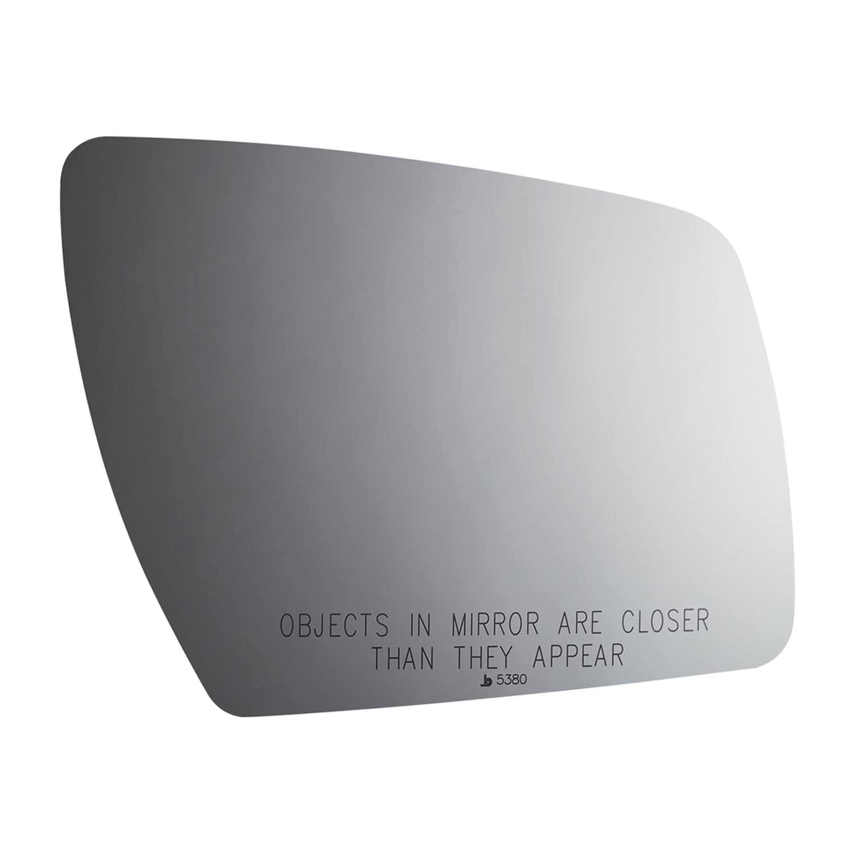 Burco 5380 Convex Passenger Side Replacement Mirror Glass (Mount Not Included) Compatible with 10-13 Kia Soul (2010, 2011, 2012, 2013)