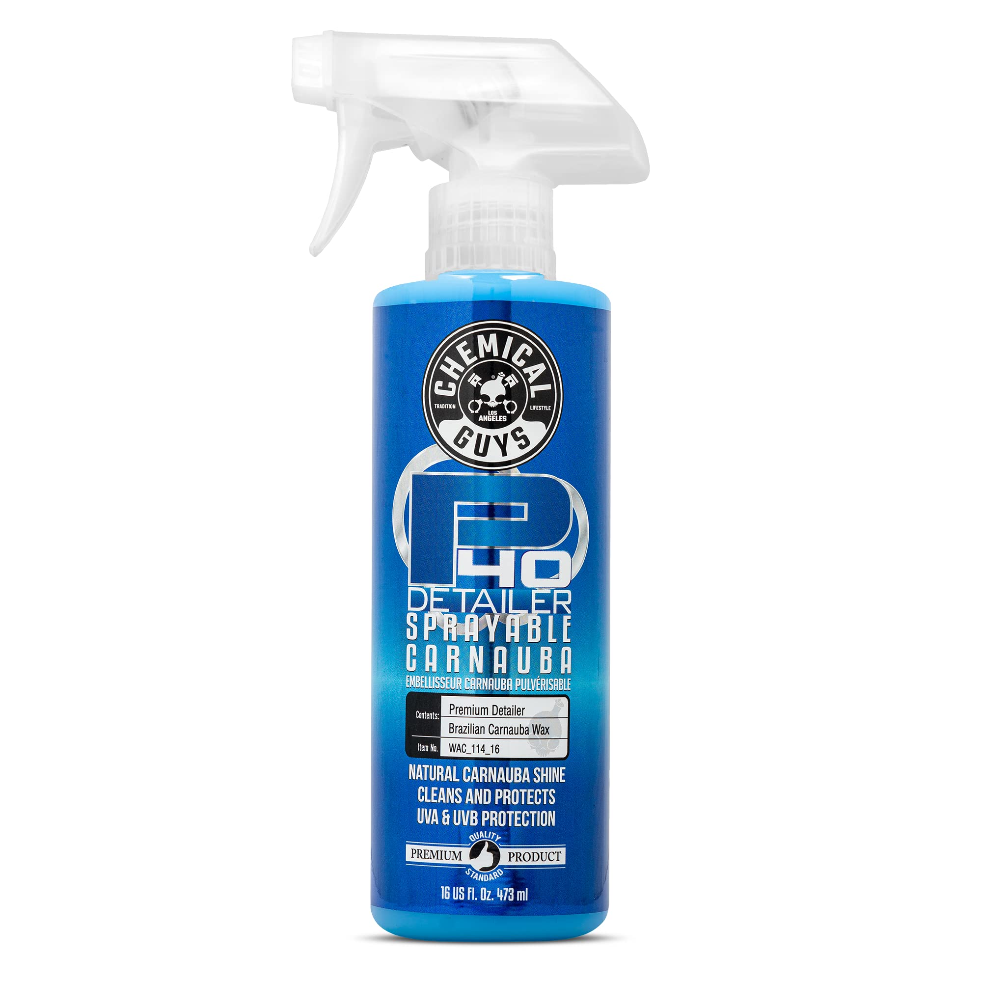 Chemical Guys Wac_114_16 P40 Detailer Quick Detailer And Uv Protectant (16 Oz)