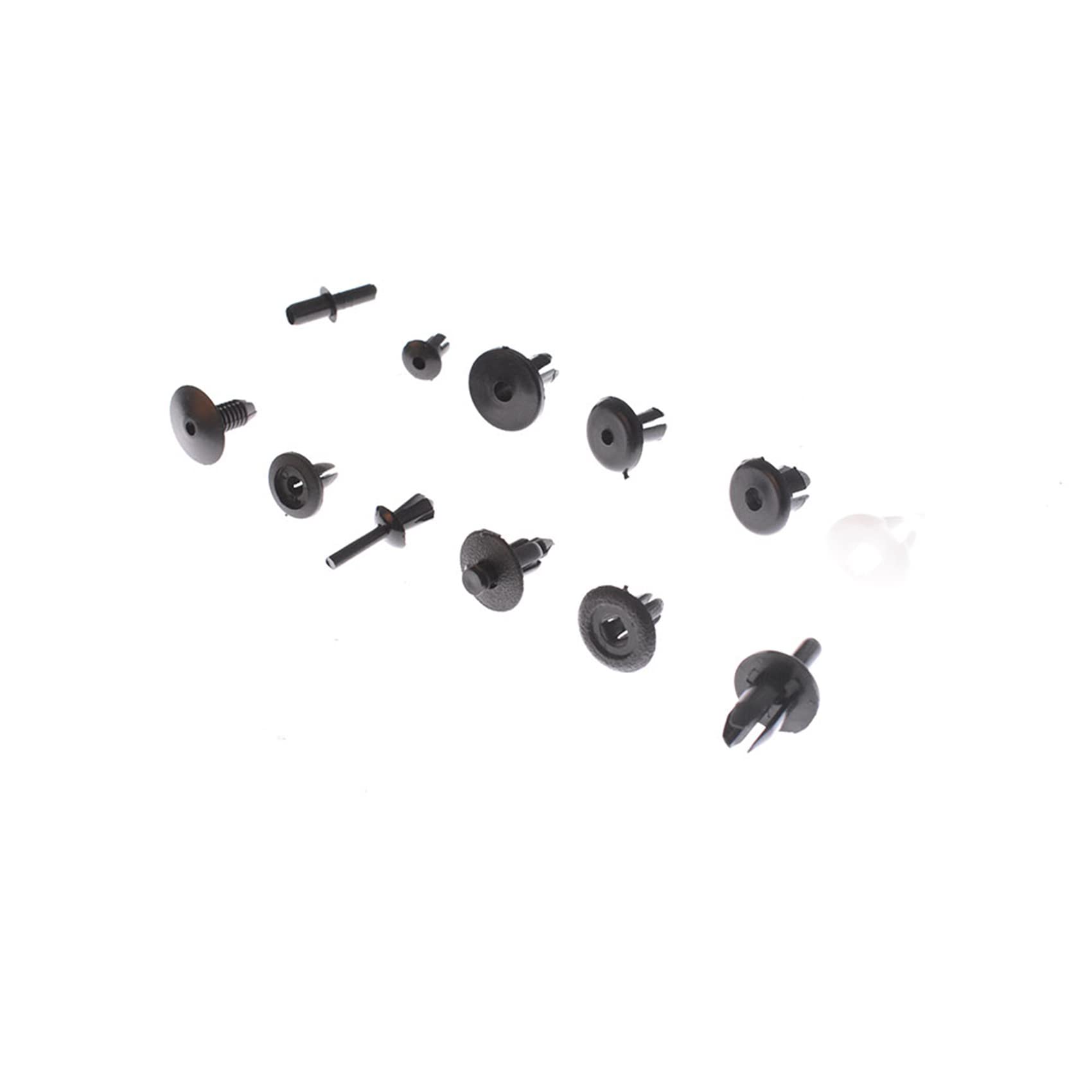 690-Piece Car Automotive Push Pin Rivet Trim Clip Panel Body Interior Assortment Retainer Assortment Clips