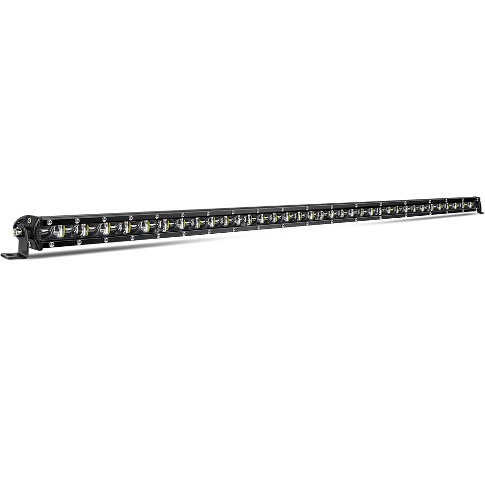 Co Light Led Light Bar Single 38 Inch Slim Single Row Lightbar Driving Combo Beam Off Road Work Lights With Mounting Brackets &