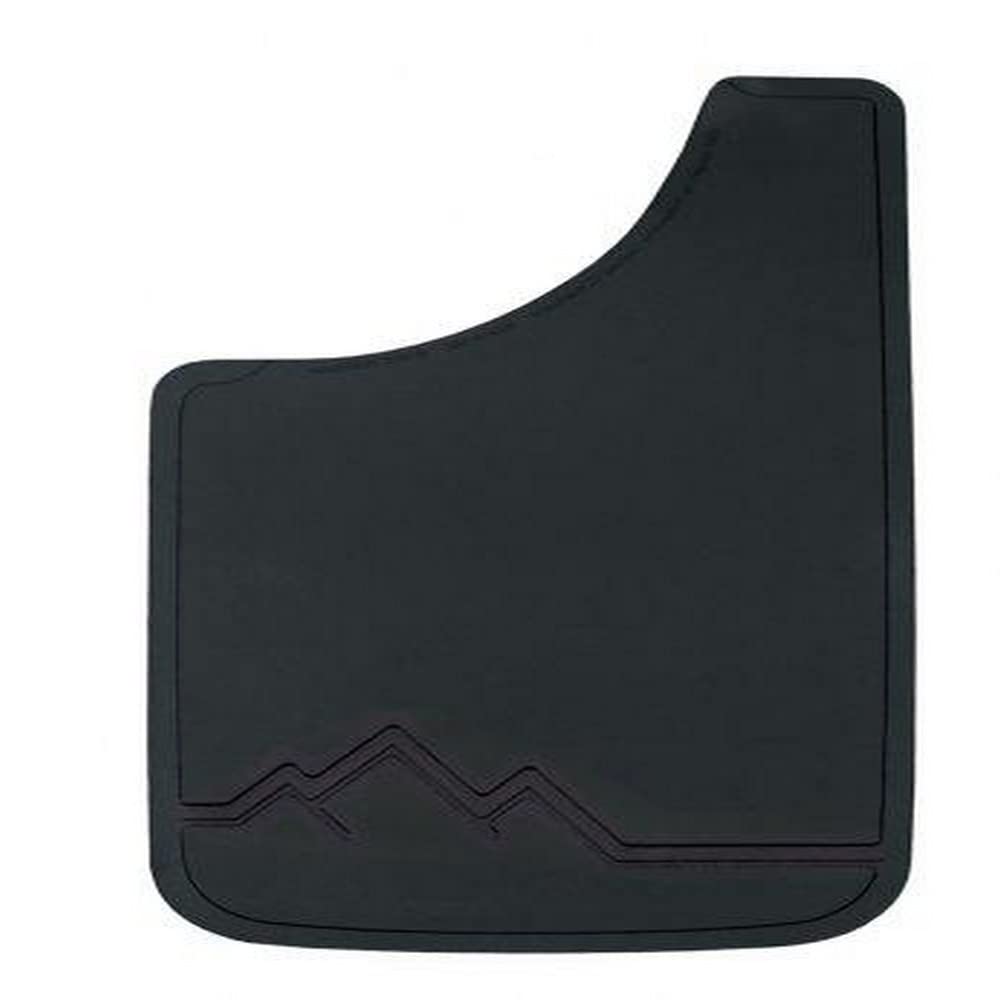 Plasticolor 000543R01 Black Off Road Scene Easy Fit Mud Guard 11" - Set Of 2