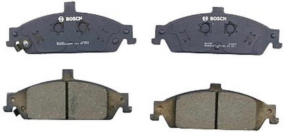 BOSCH BC727 QuietCast Premium Ceramic Disc Brake Pad Set - Compatible With Select Chevrolet Classic, Malibu; Oldsmobile Alero, C