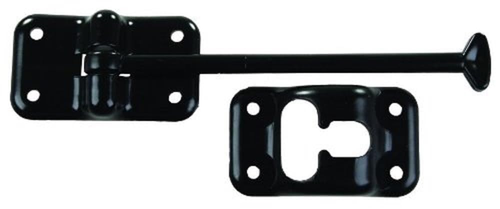 JR Products 10434 Plastic T-Style Door Holder - Black, 6