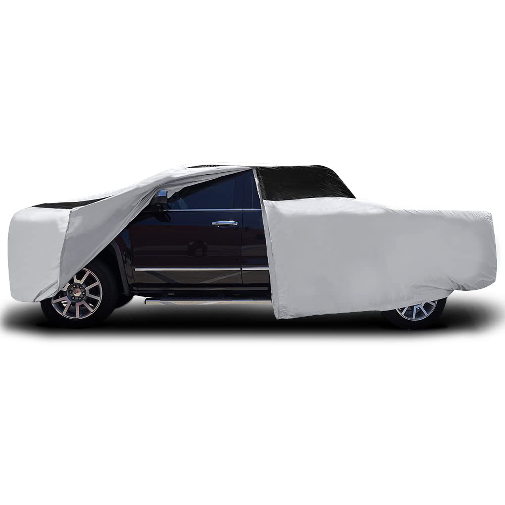 Titan Premium Multi-Layer Peva Car Cover For Mid-Size Pick-Up Trucks 200-212   . Waterproof, Uv Protection, Anti-Scratch Protect