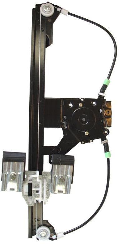 Trq Rear Power Window Regulator Set Compatible With 1996-1998 Volkswagen Golf 1993-1998 Jetta