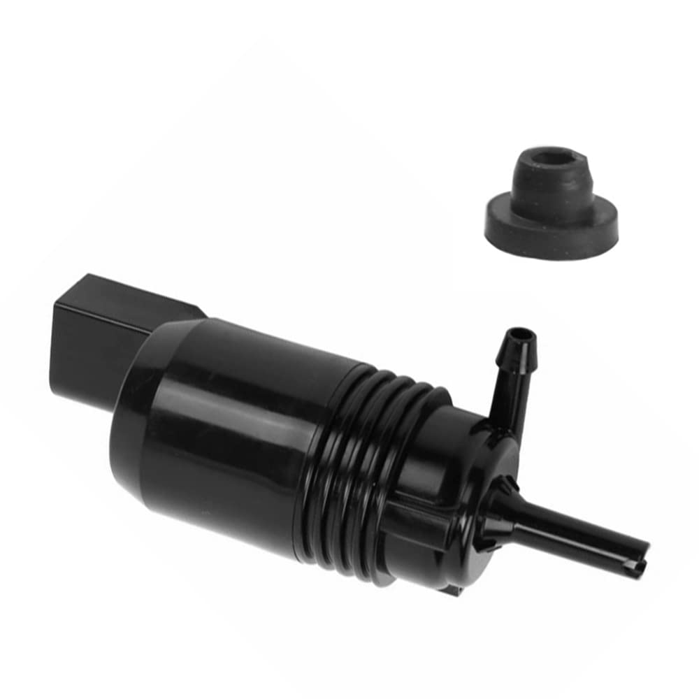 Front Windshield Washer Pump W/Grommet Replacement For Chevy Silverado 1500, 2500,3500, Gmc Acadia, Sierra 1500, 2500, 3500, Cad