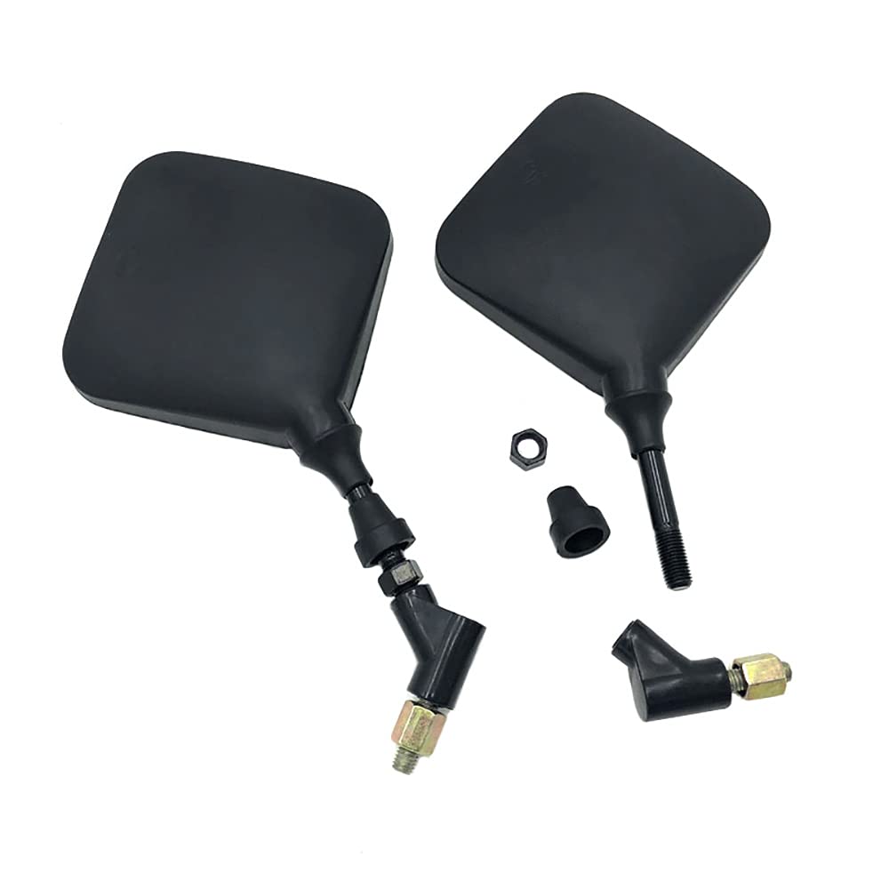 Earlyred Dual Sport Motorcycle Rearview Mirror Rear View Side Mirrors Compatible with Suzuki DR 200 250 350 350 DRZ400 DRZ650 DR